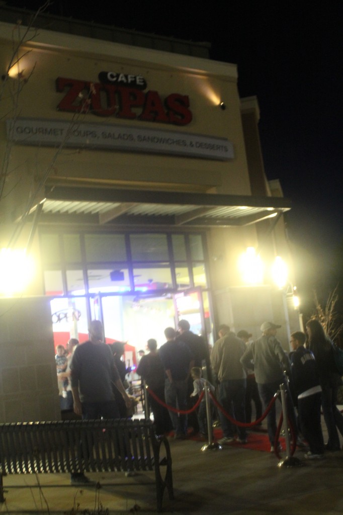 Cafe Zupas Grand Opening