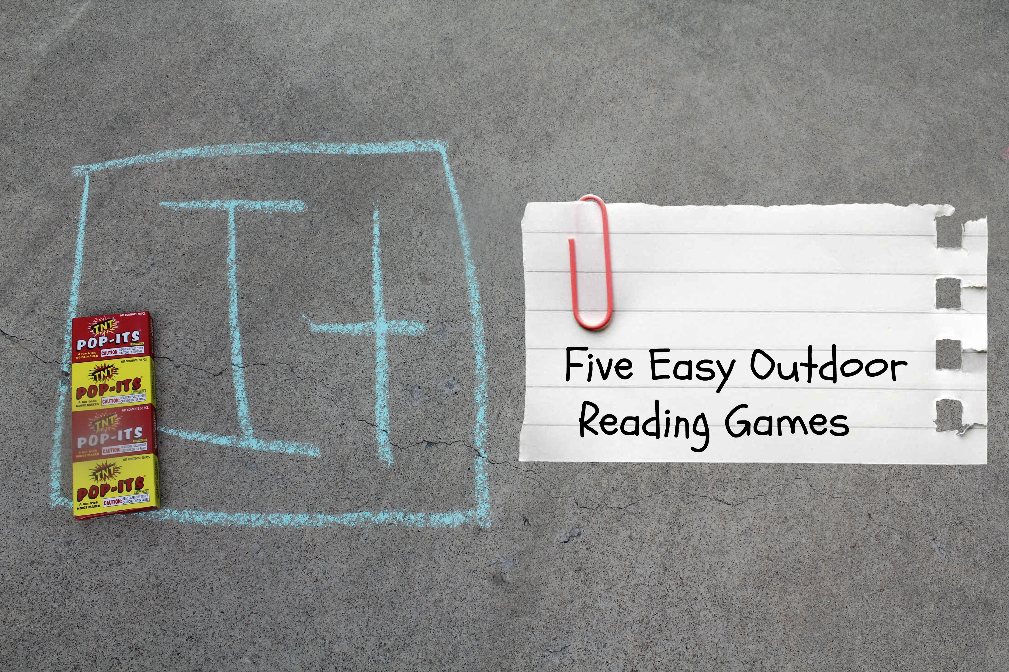 Outdoor Reading Games