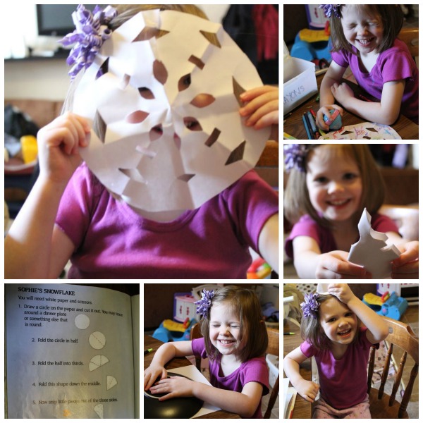 How to make a snow flake - Keep Moving Forward With Me