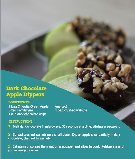 Dark Chocolate Apple Dippers