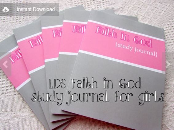 Faith in God Downloadable Journals