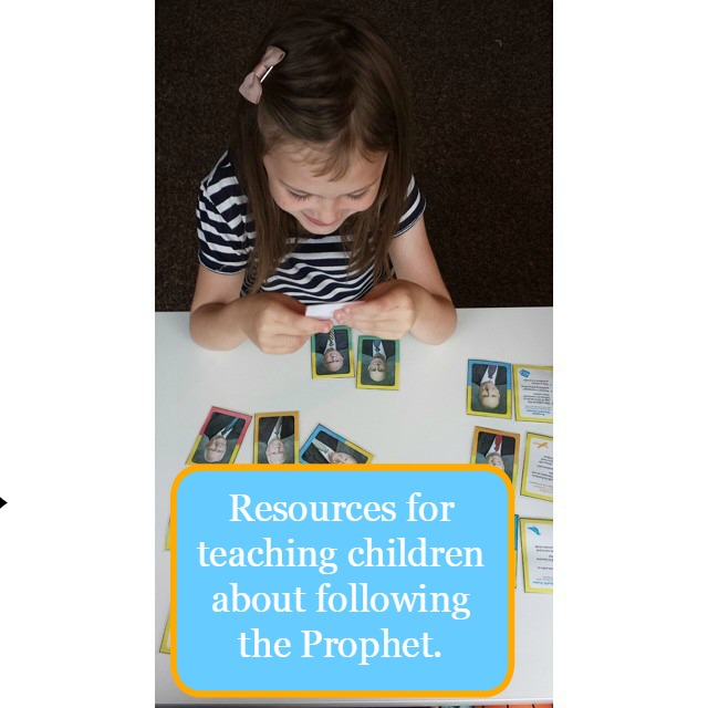 Fun ways to teach your children about following the prophet #ldsconf