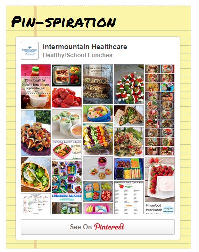 Health Lunch Ideas Board