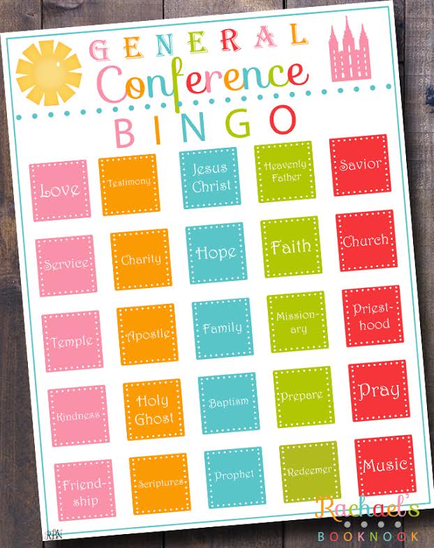 General Conference Bingo