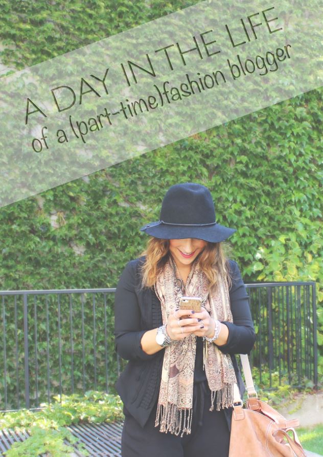 A day in the life of a fashion blogger