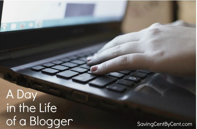 A Day in the Life of a Blogger