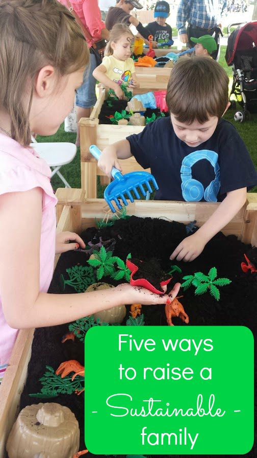5 ways to raise a sustainable and happy family