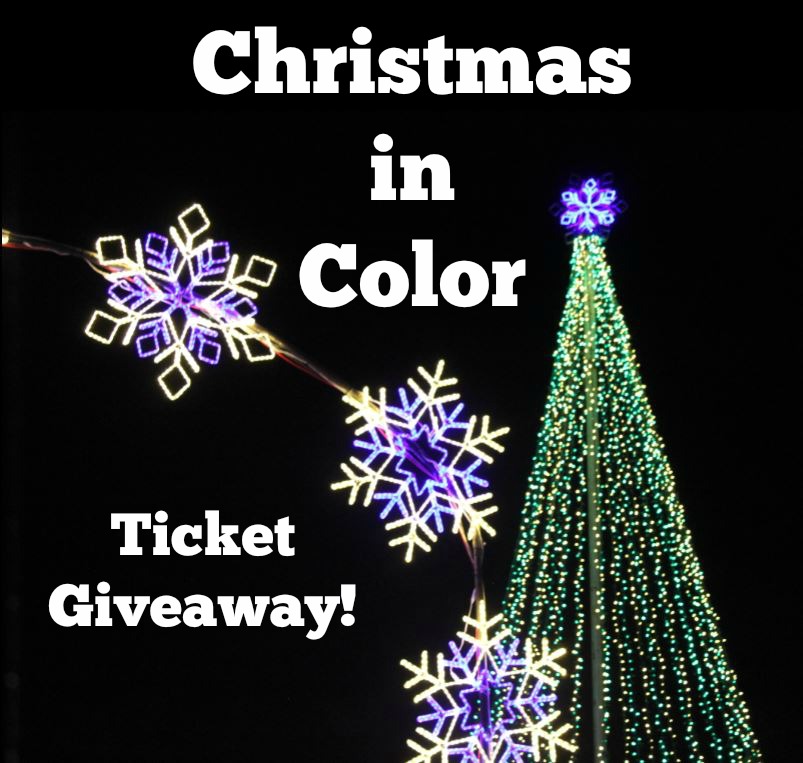 Holiday Lights get Magical with Christmas in Color + Giveaway! KeepMovingForwardWithMe