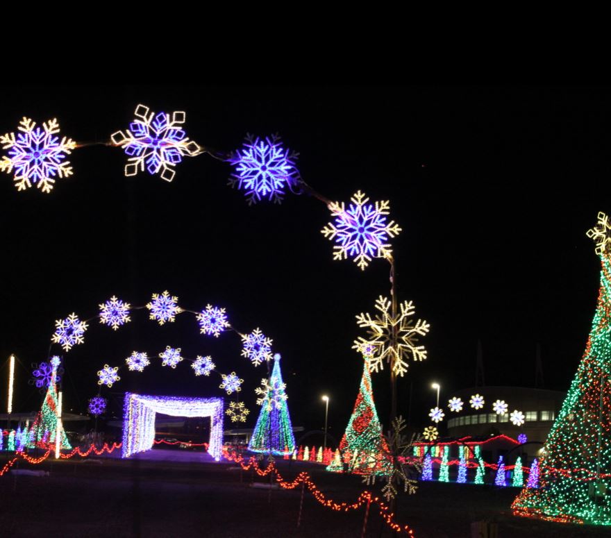 holiday lights get magical with christmas in color kearns christmas lights