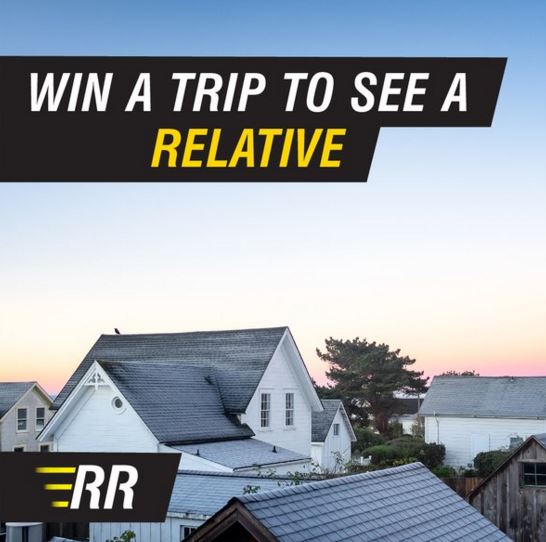 Win a trip to see a relative