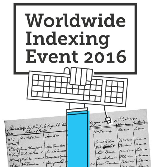Worldwide Indexing Event 2016