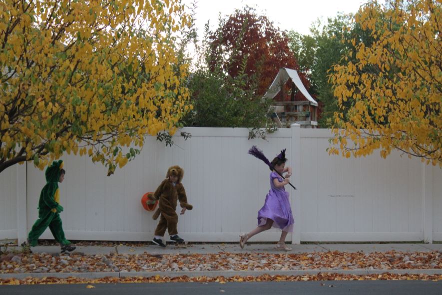 halloweencostumesgroupfence