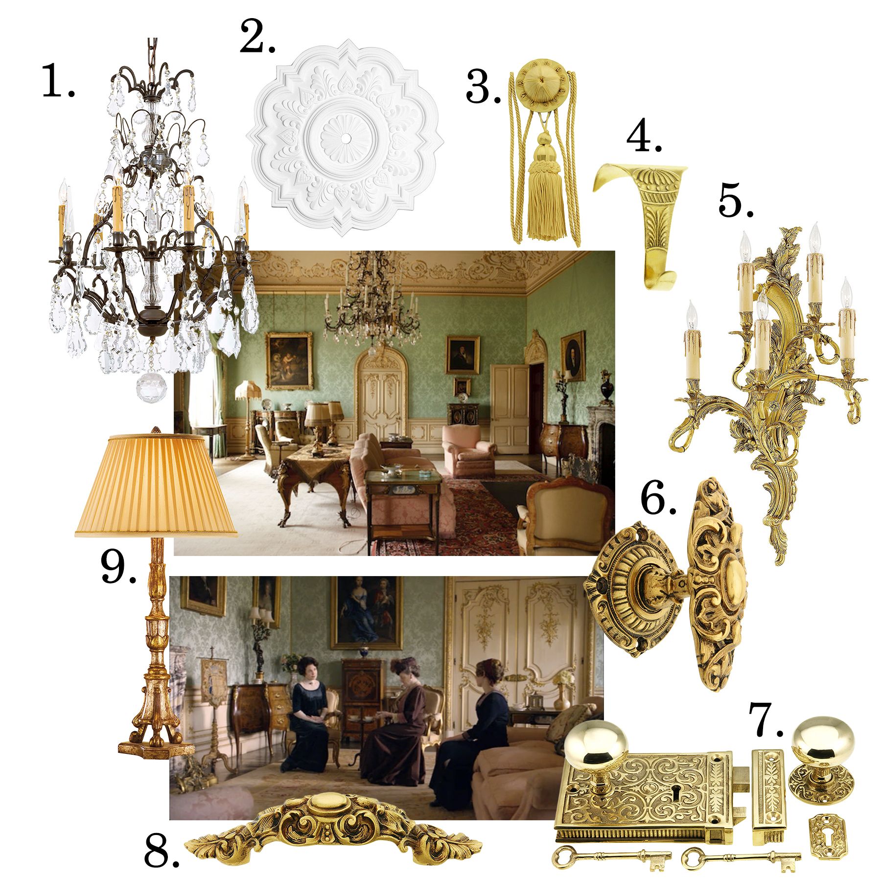 Downton Abbey inspired design - KeepMovingForwardWithMe