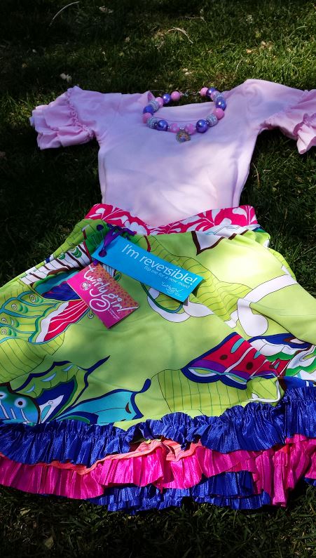 Vacation fashion made easy with TwirlyGirl Reversible Skirts ...